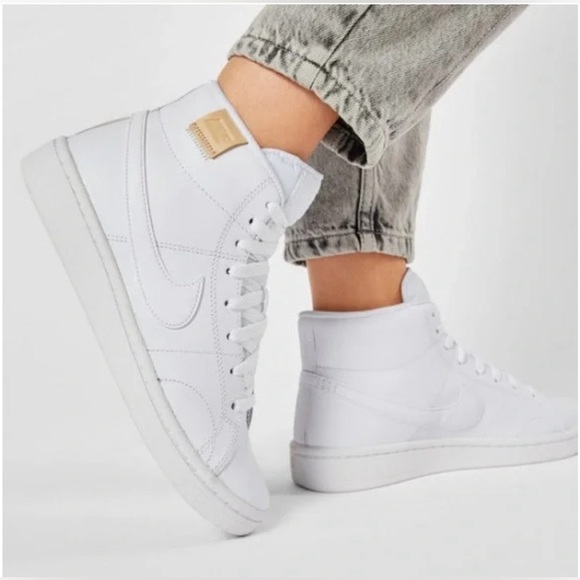 NIKE Court Royale 2 Mid Womens Shoes Size 6.5 - Picture 1 of 14